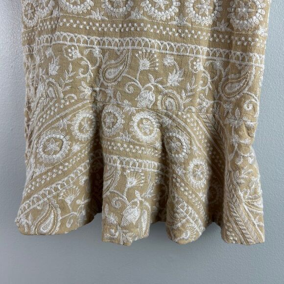 alice + olivia Kaidra Square Neck Drop Waist Mini Dress - Picture 12 of 12